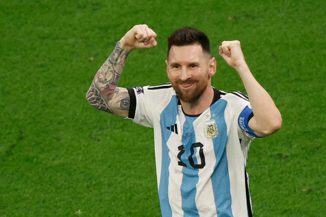Imagen de archivo de Lionel Messi, de Argentina. EFE/Alberto Estevez
